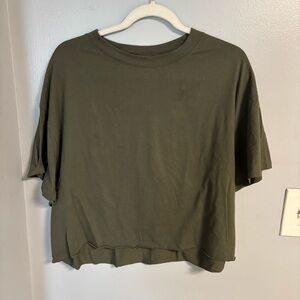 Wild Fable | Size XL | Olive Crop Top